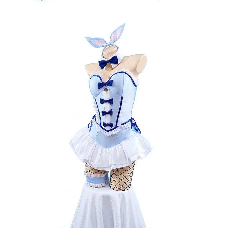 마이 드레스업 달링 키타가와 마린 코스프레 블루 버니걸 - Kitagawa Anime Cosplay 리뷰 및 가격