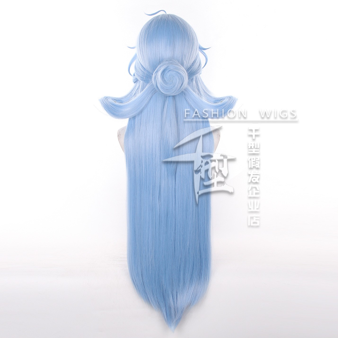게임 Wuthering Waves Qingxiao 코스 - Anime Cosplay Blue Hair 리뷰 및 가격